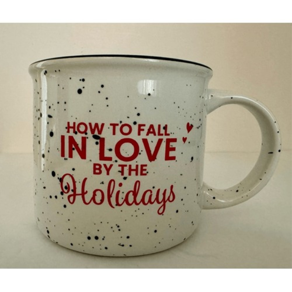 Lifetime/Hallmark Movie How to Fall In Love By The Holidays Film Crew Mug Promo